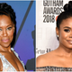 (l-r) Regina King attends the Academy of Motion Picture Arts and Sciences’ 10th annual Governors Awards on November 18, 2018 in Hollywood, California; Regina Hall attends the 2018 Gotham Awards on November 26, 2018 in New York City.